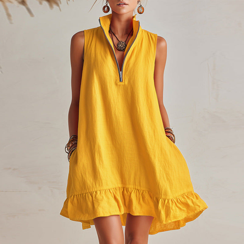 Beach Sleeveless  Sundress
