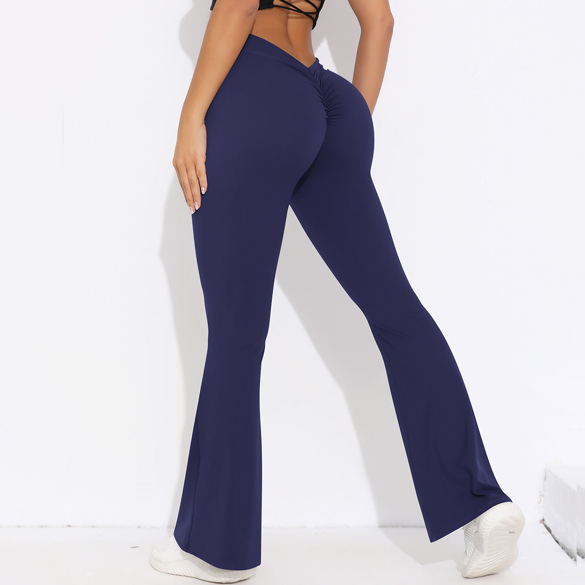 V Waist Wide-leg Leggings