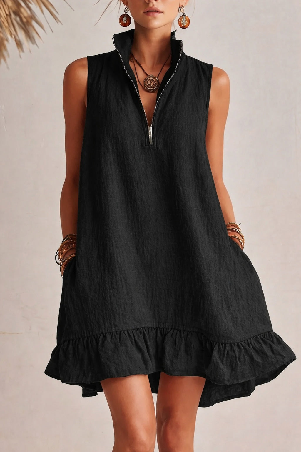 Beach Sleeveless  Sundress
