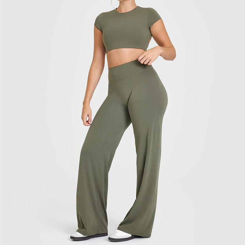 The Comfy Peach Straight-leggings
