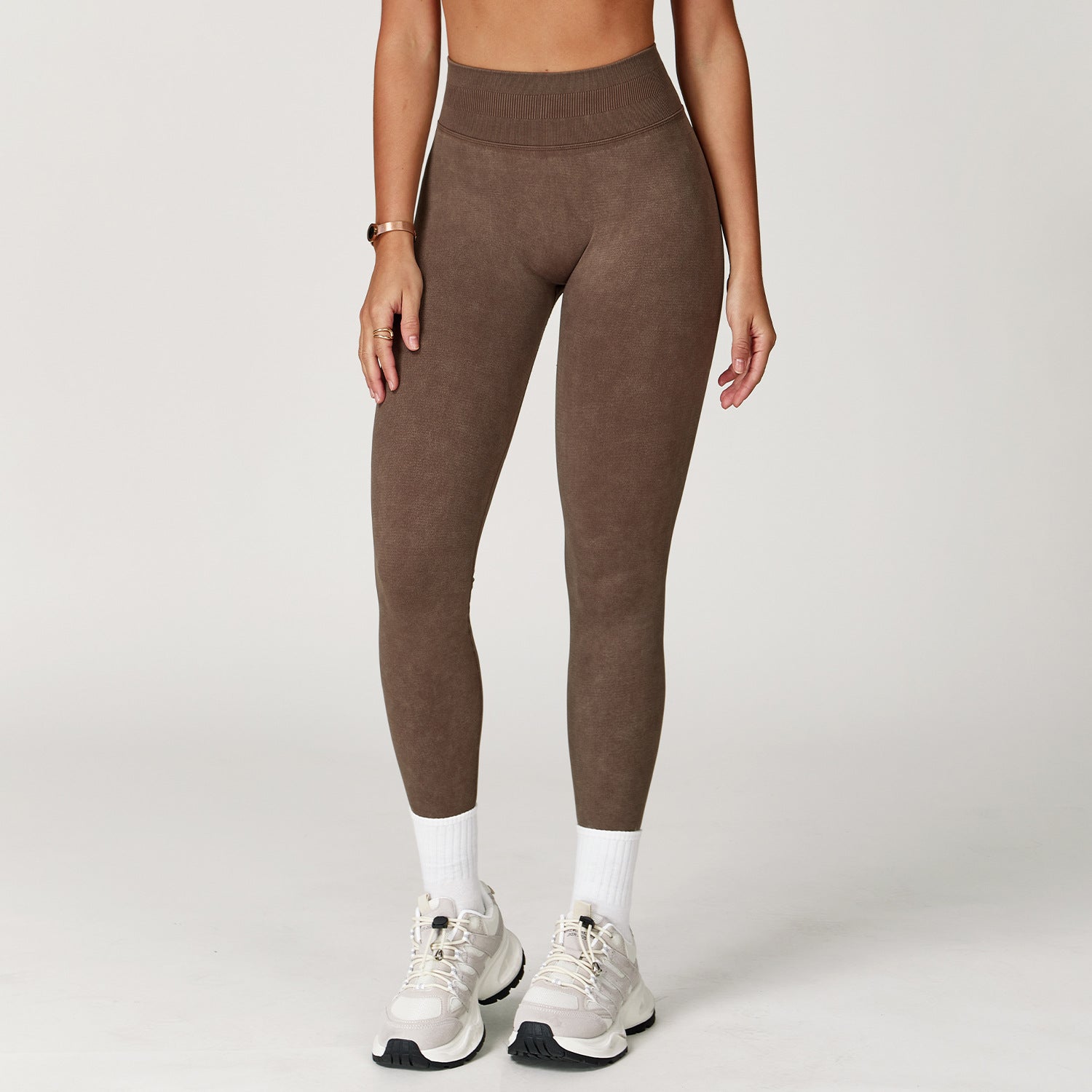 Seamless Stone Washed Butt Scrunch Leggings