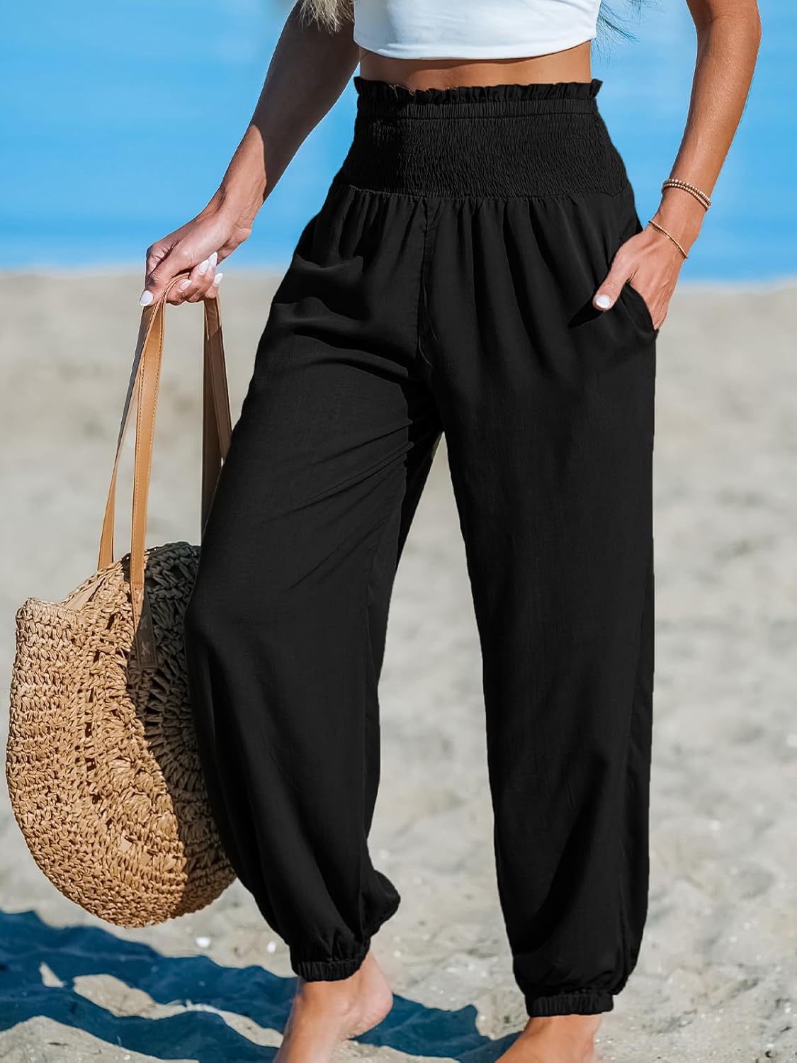 Loose Beach Casual Leggings