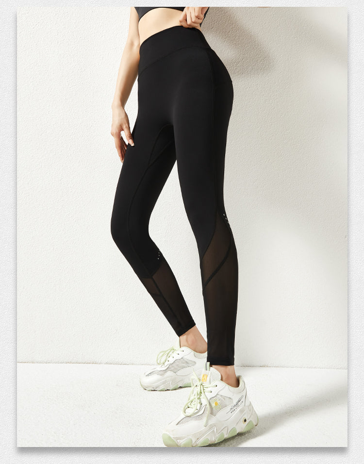 Nude Mesh Gym Leggings